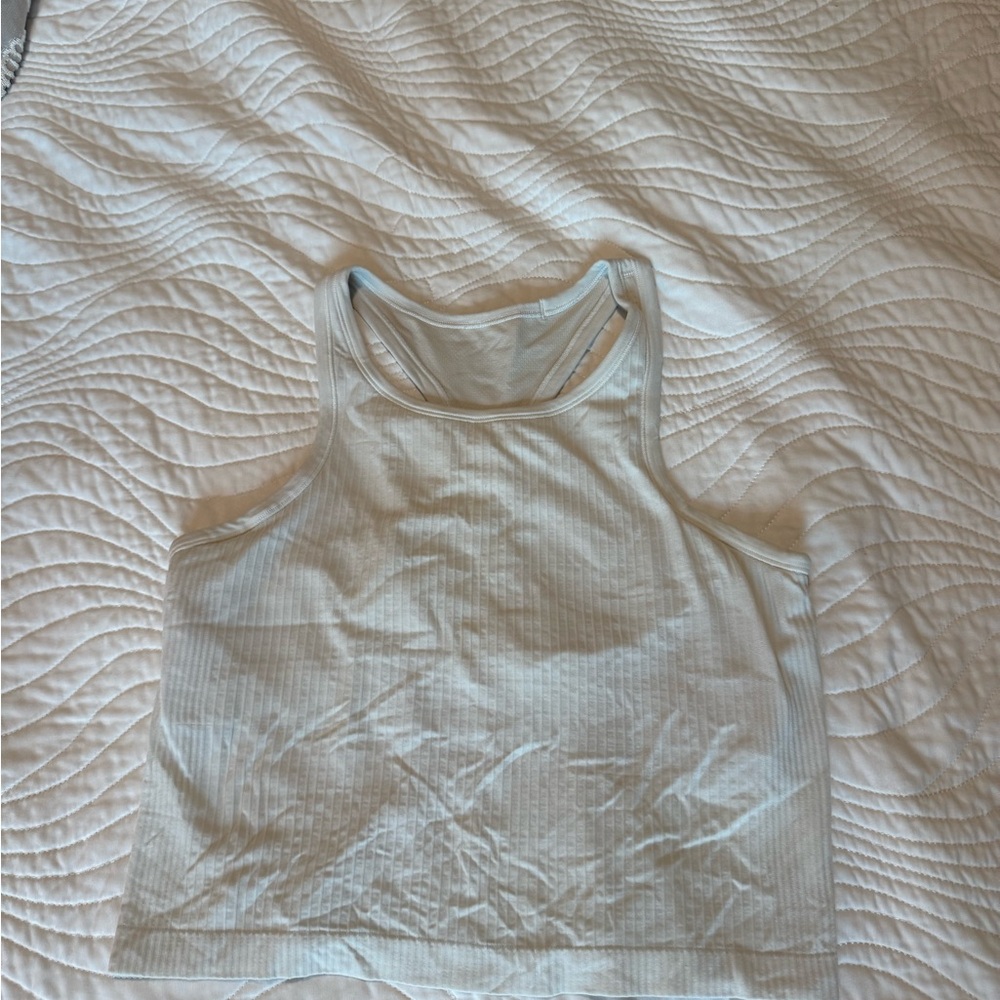 Lululemon Ebb to Street Racerback Cropped Tank